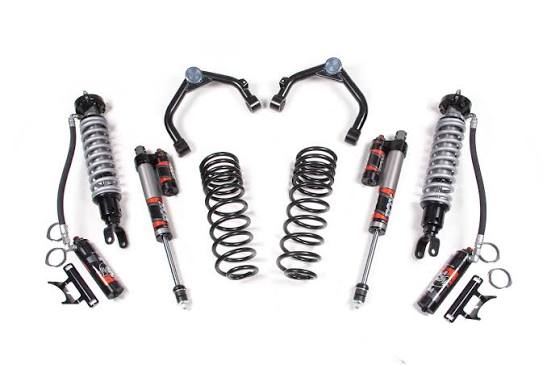 ESD complete lift kit system — coilovers, control arms and hardware